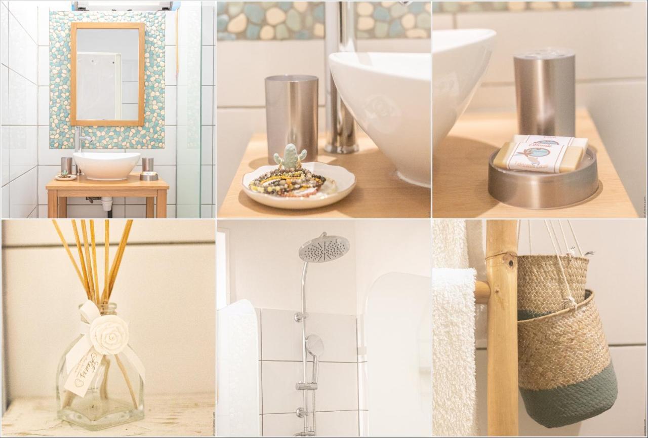 Bungalow Vanille Pacane - Vue Mer Avec Spa Prive 레트루아질레 외부 사진